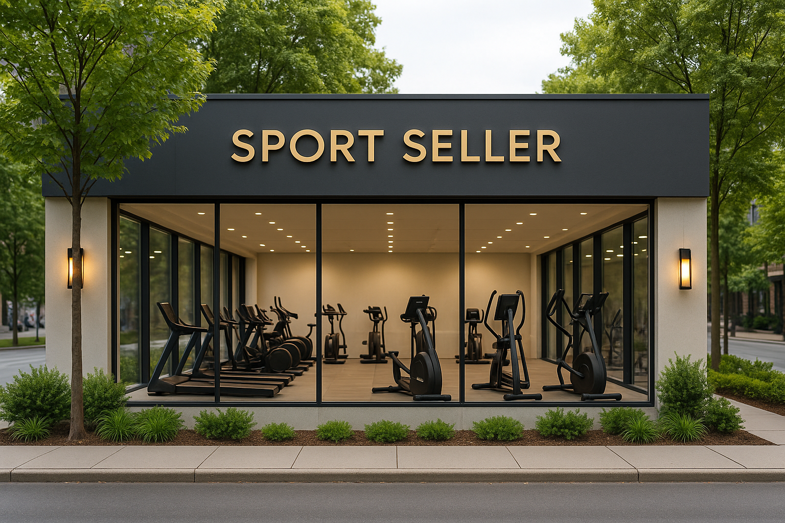 Магазин спортивного снаряжения в городе.png